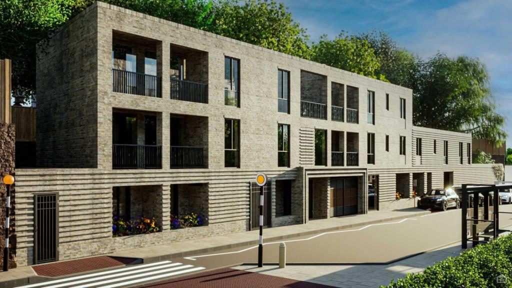 Lot: 77 - PLANNING FOR EIGHT FLATS - FIVE ONE-BEDROOM AND THREE TWO-BEDROOM - CGI